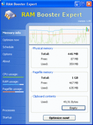 RAM Booster Expert screenshot